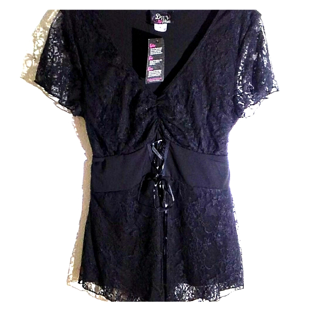 Victorian Gothic Corset Blouse